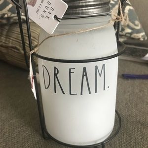 Rae Dunn mason jar
